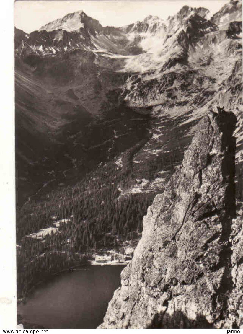 Slovakia, Vysoké Tatry, Ihla V Ostrve, Popradské Pleso, Used 1953 - Slovakia