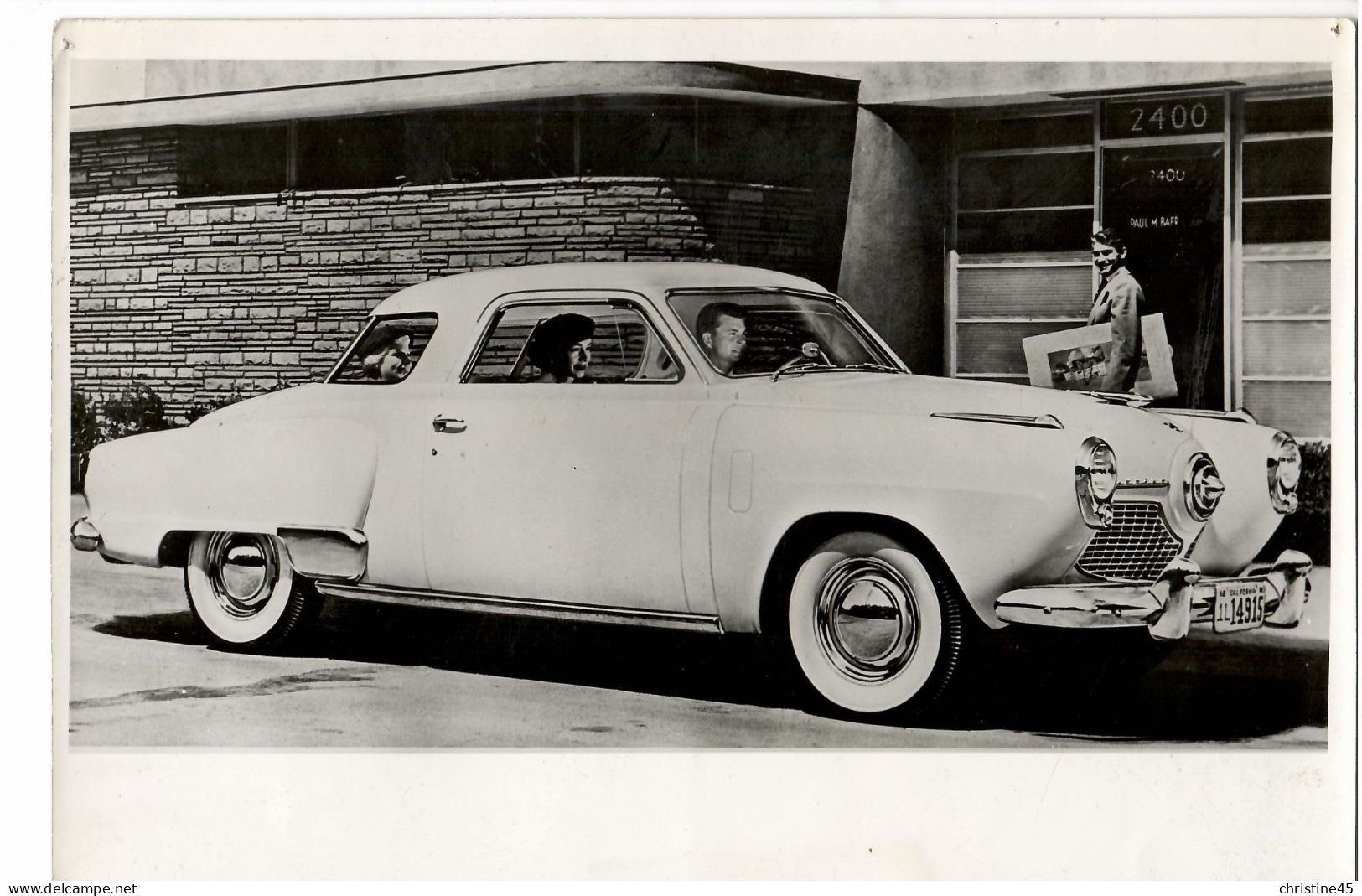 PHOTO     24 SUR 18 CM     STUDEBAKER 1951 - Voitures De Tourisme