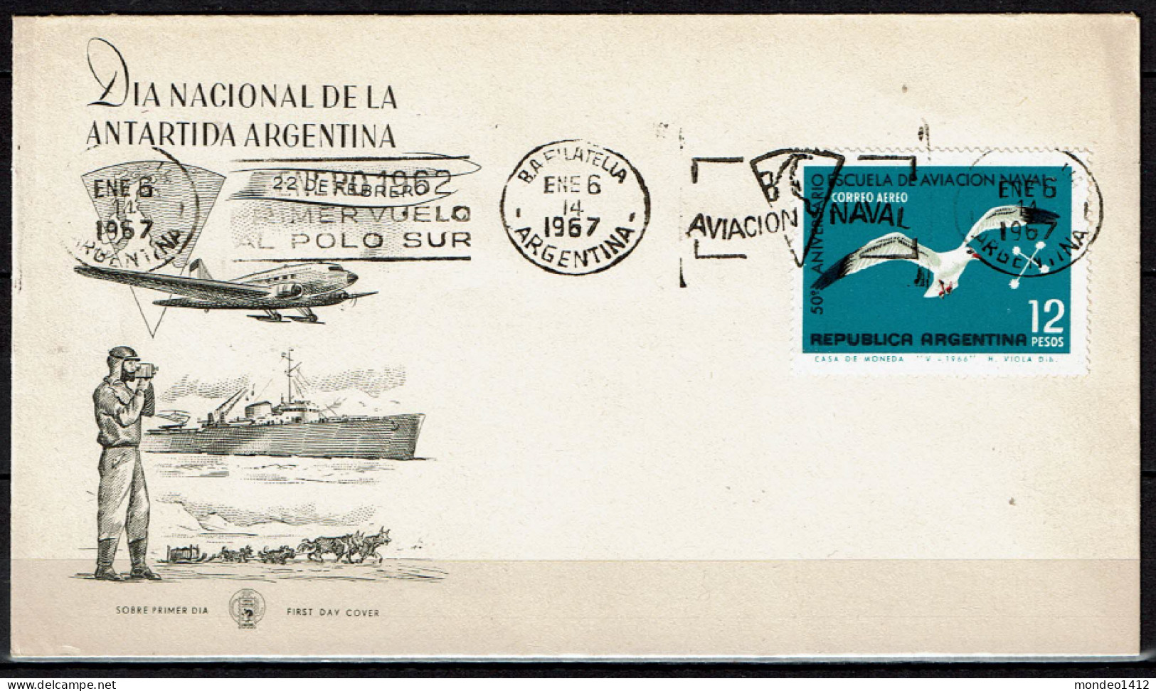 National Day Of Argentina's Antarctica - Antartida Argentina - Sonstige & Ohne Zuordnung