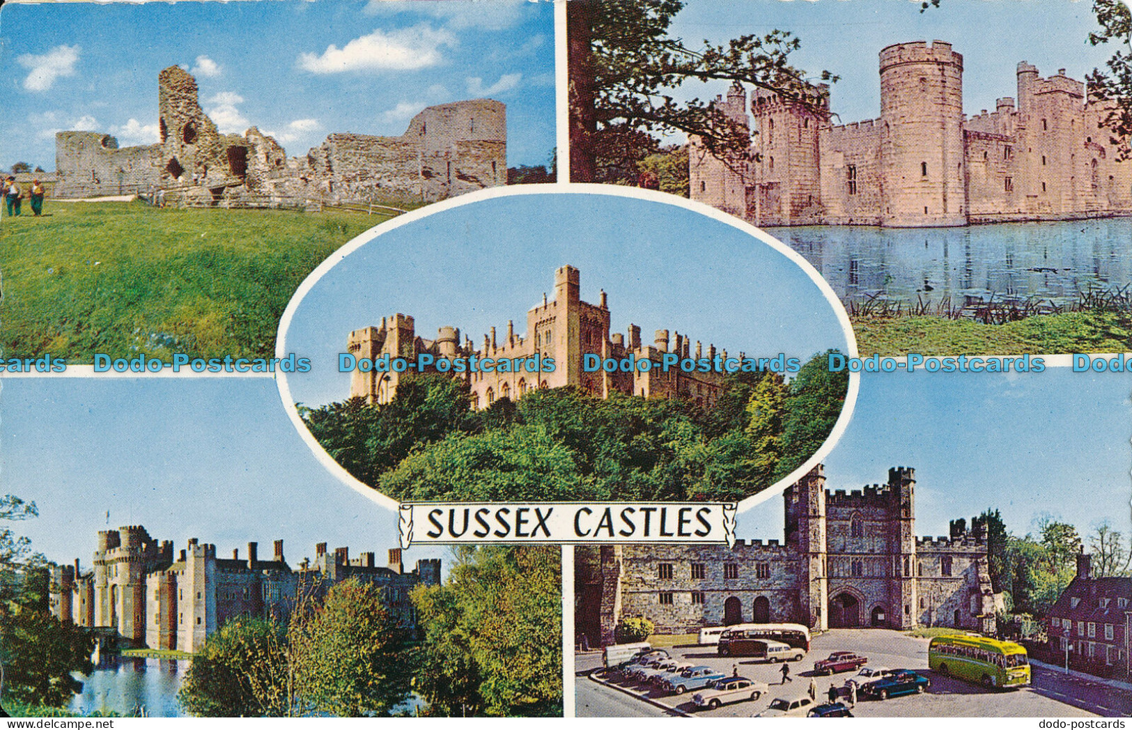 R002669 Sussex Castles. Multi View. Shoesmith And Etheridge. Norman - Welt