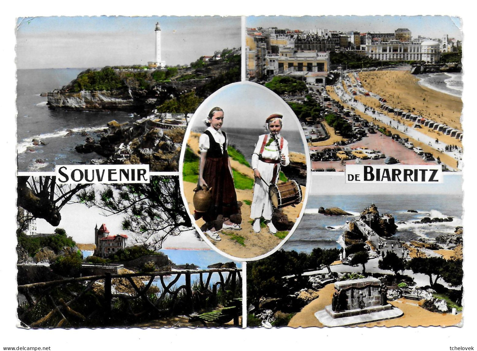 (64). Biarritz. 3175 & (5) Souvenir 1961 & (6) 1964 - Biarritz