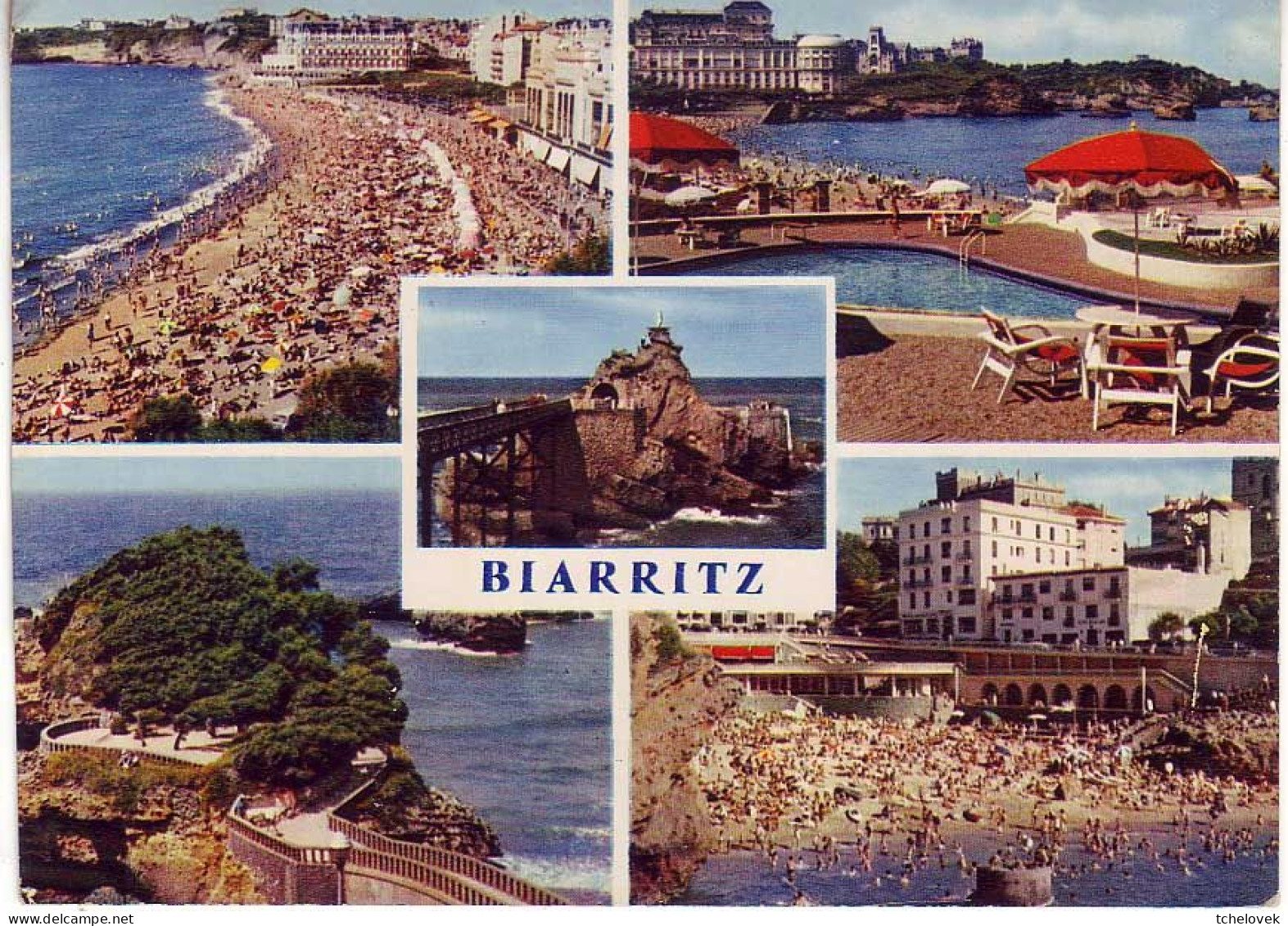 (64). Biarritz. 3175 & (5) Souvenir 1961 & (6) 1964 - Biarritz