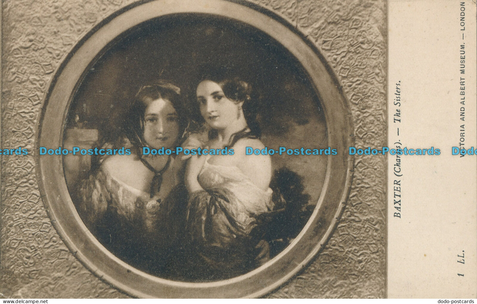 R004106 Postcard. Baxter The Sisters. Victoria And Albert Museum - Welt