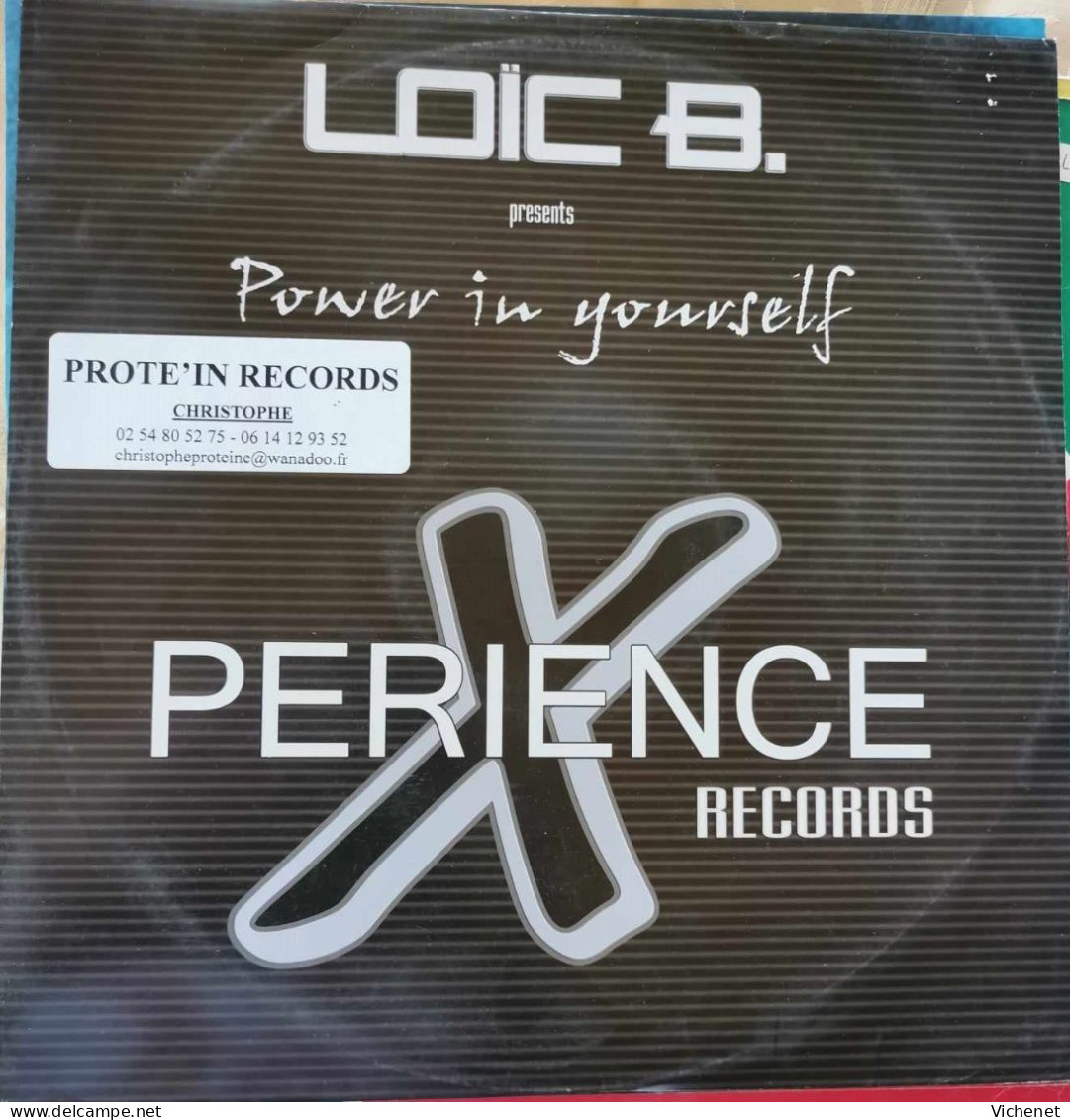 Loïc B.– Power In Yourself - Maxi - 45 Rpm - Maxi-Single
