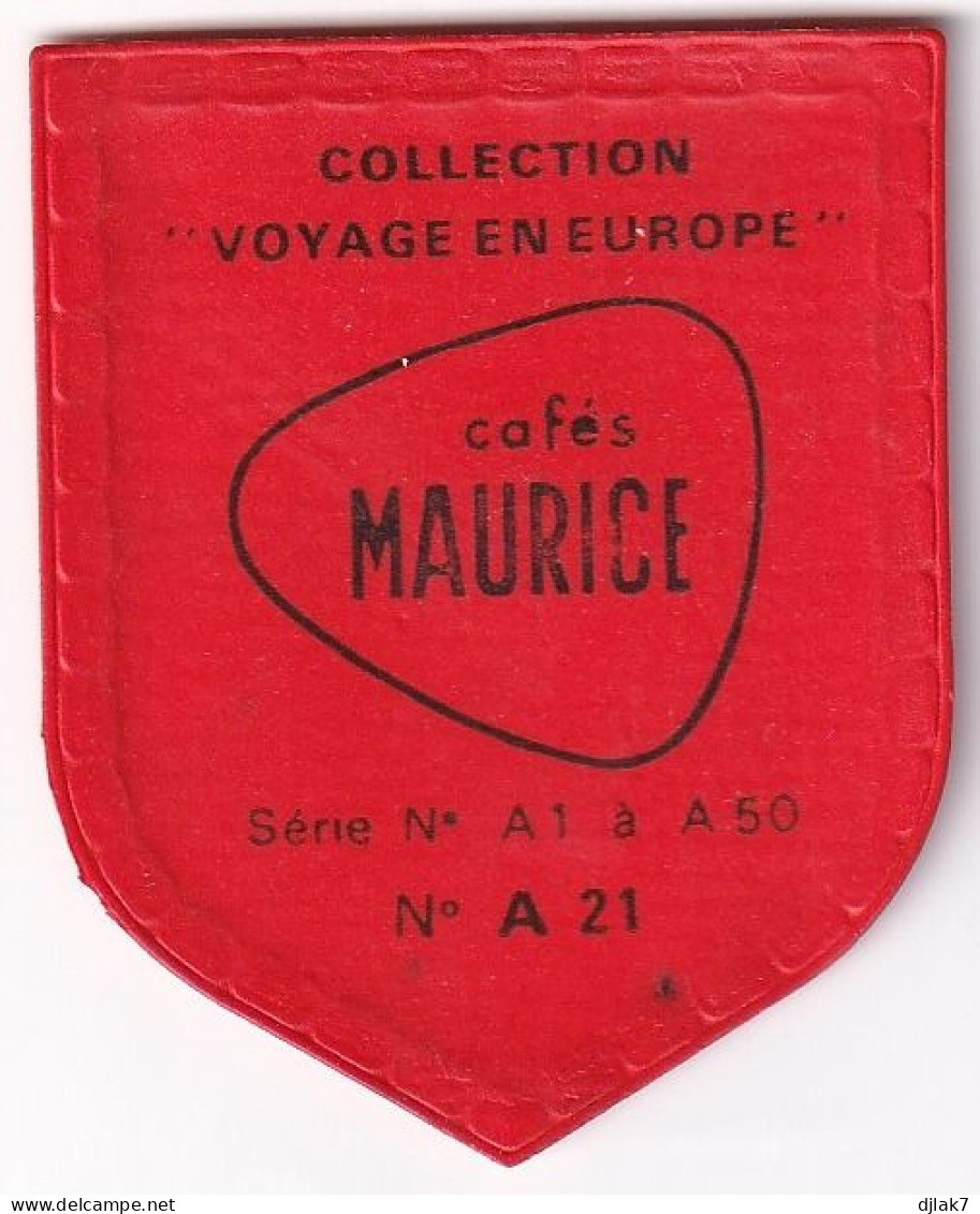 Chromo Plastifié Cafés Maurice Collection Voyage En Europe N° A 21 Turin - Tea & Coffee Manufacturers