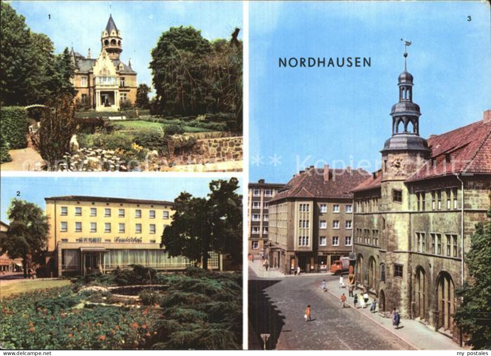 72578901 Nordhausen Thueringen Meyenburgmuseum Hotel Handelshof Rathaus Nordhaus - Nordhausen