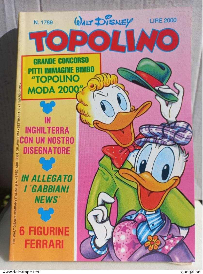 Topolino (Mondadori 1990) N. 1789 - Disney