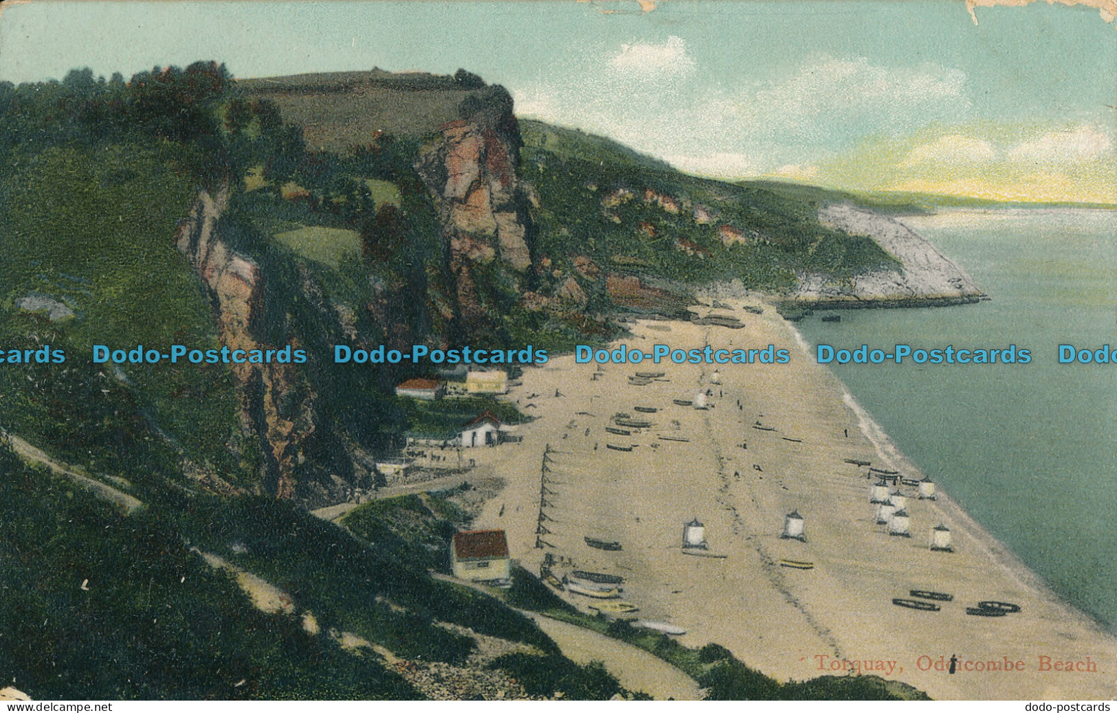 R002681 Torquay. Oddicombe Beach. Misch And Co. 1907 - Welt
