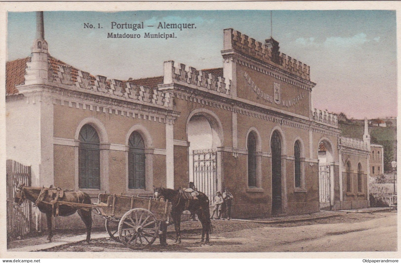 POSTCARD PORTUGAL - ALENQUER - MATADOURO MUNICIPAL - Lisboa