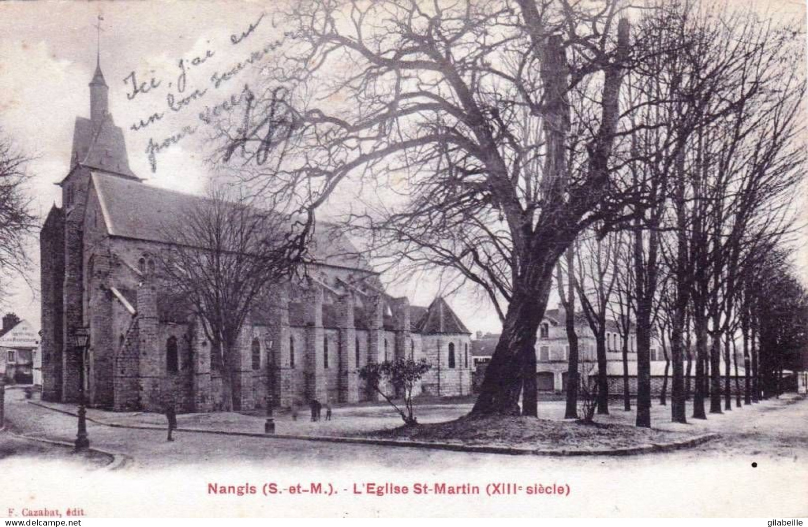 77 - Seine Et Marne -  NANGIS -  L Eglise Saint Martin - Nangis