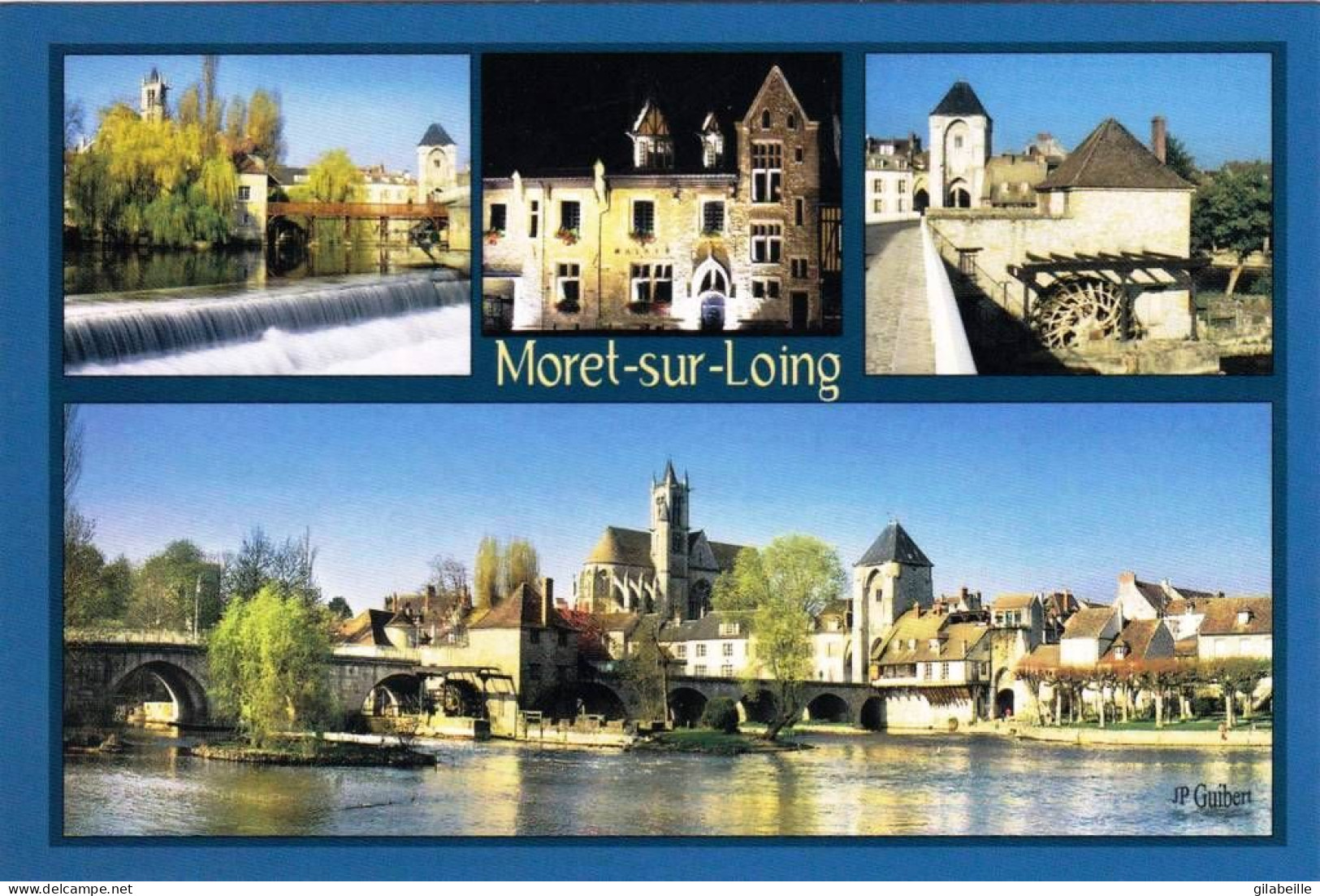 77 - Seine Et Marne -  MORET Sur LOING - Le Village Medieval - Moret Sur Loing