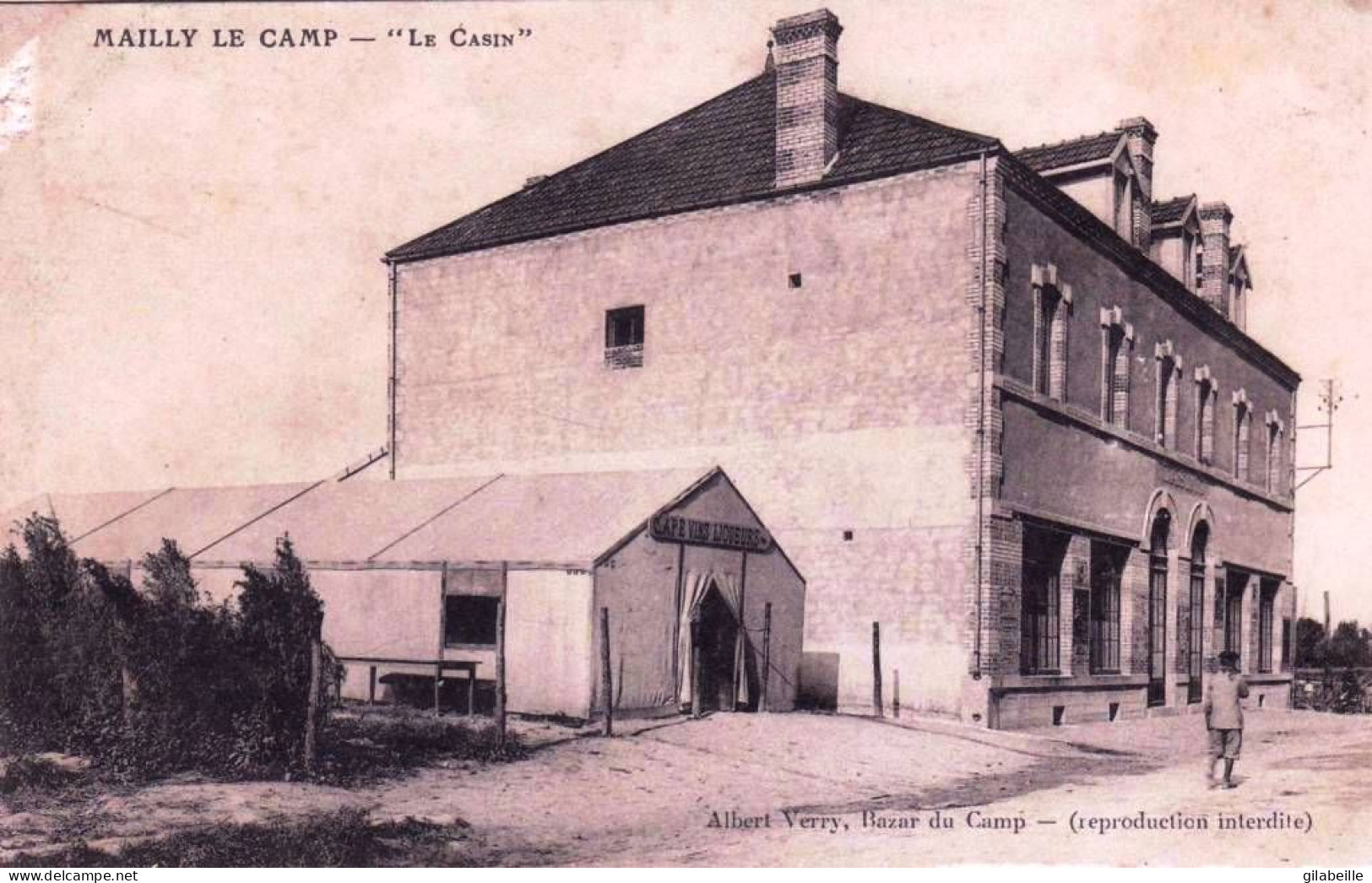 10 - Aube -   MAILLY Le GRAND - Camp De Mailly - Le Casin  - Militaria - Mailly-le-Camp