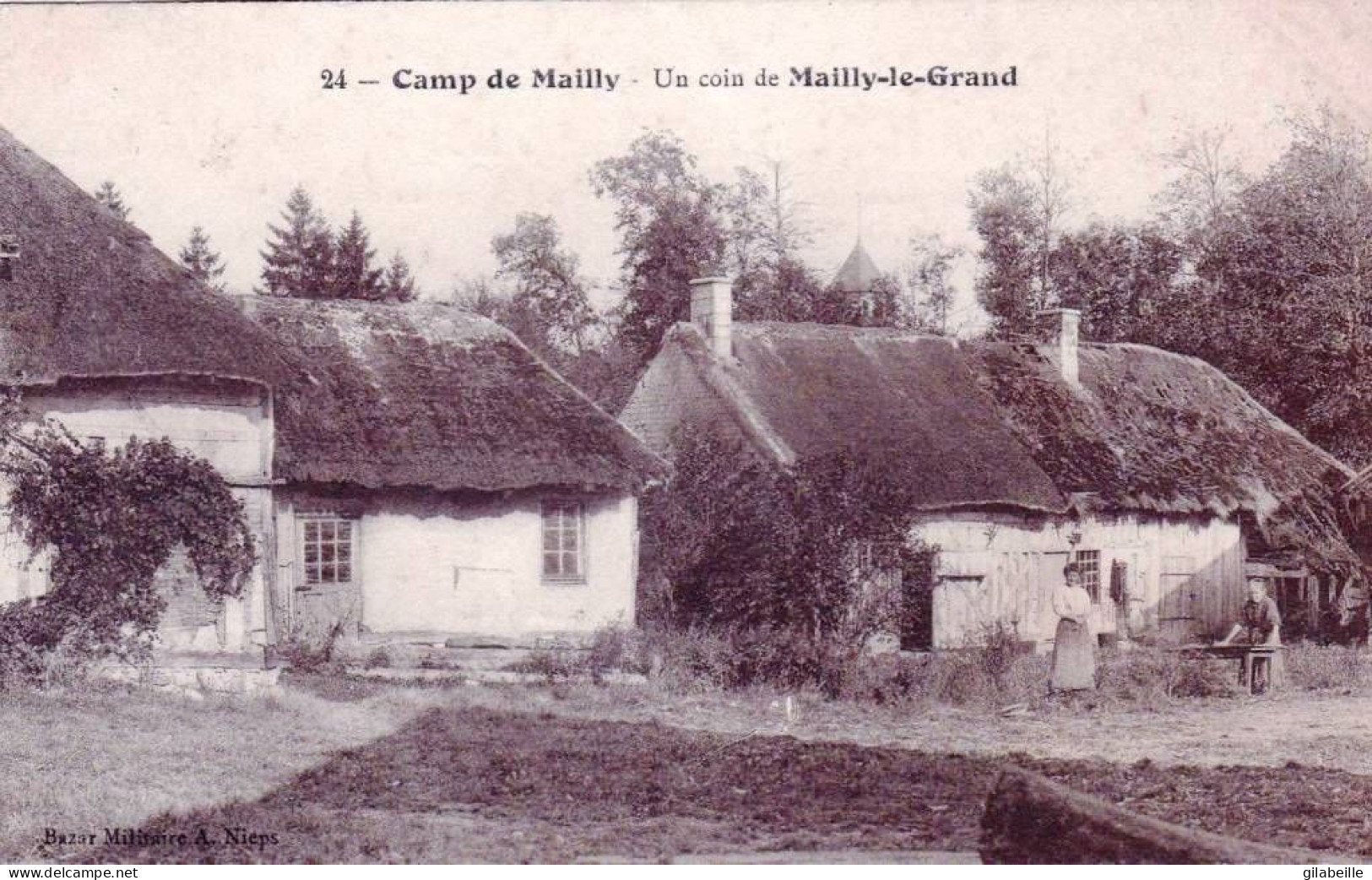 10 - Aube -  Camp De Mailly - Un Coin De MAILLY Le GRAND - Mailly-le-Camp