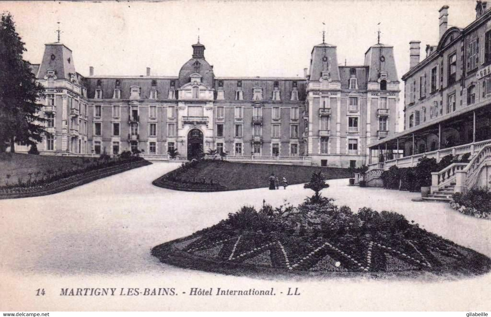 88 - Vosges - MARTIGNY Les BAINS - Hotel International - Autres & Non Classés