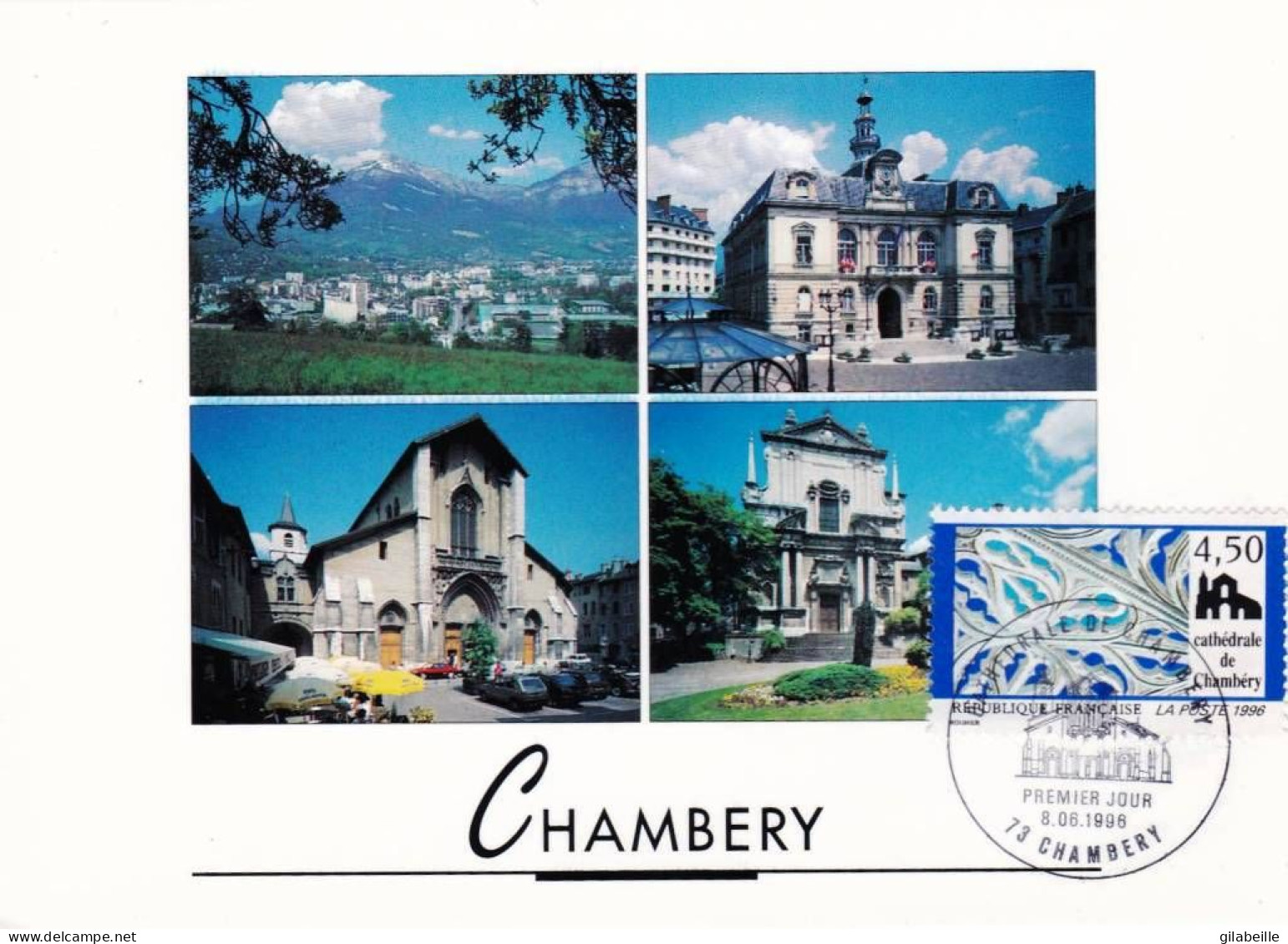 73 - Savoie -  CHAMBERY - Theatre Charles Dullin - Cathedrale St Fracoisde Sales - Sainte Chapelle Du Chateau Des Ducs - Chambery