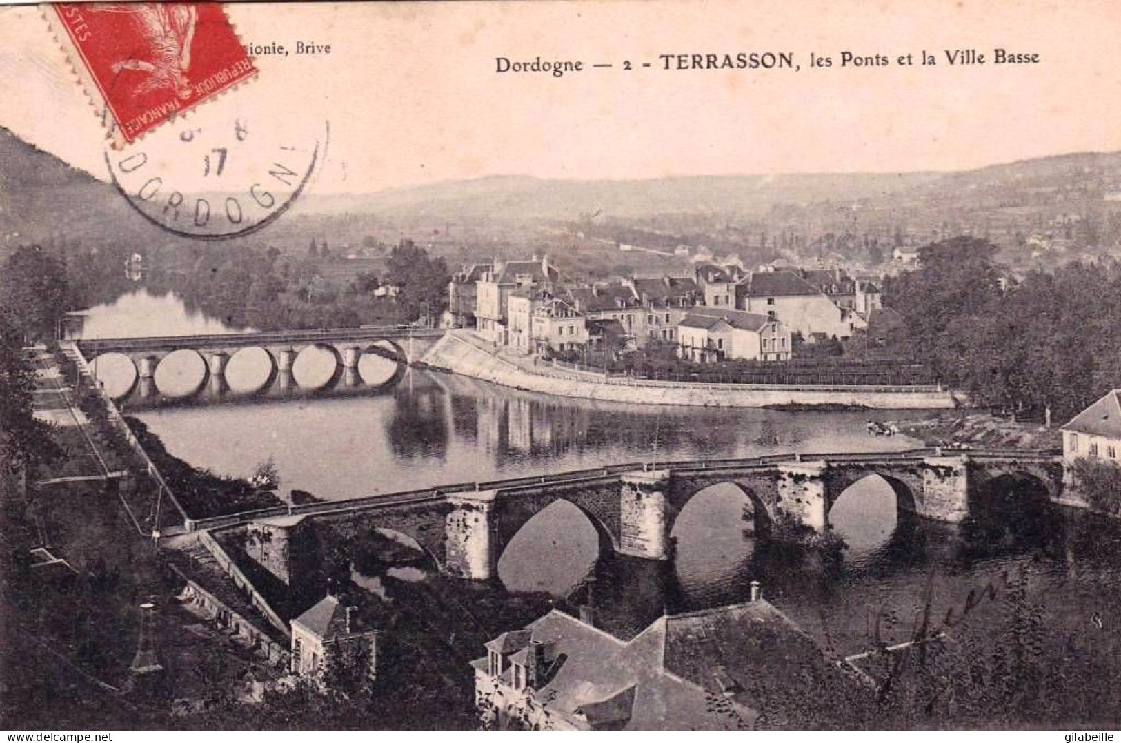 24 - Dordogne - TERRASSON -  Les Ponts Et La Ville Basse - Autres & Non Classés