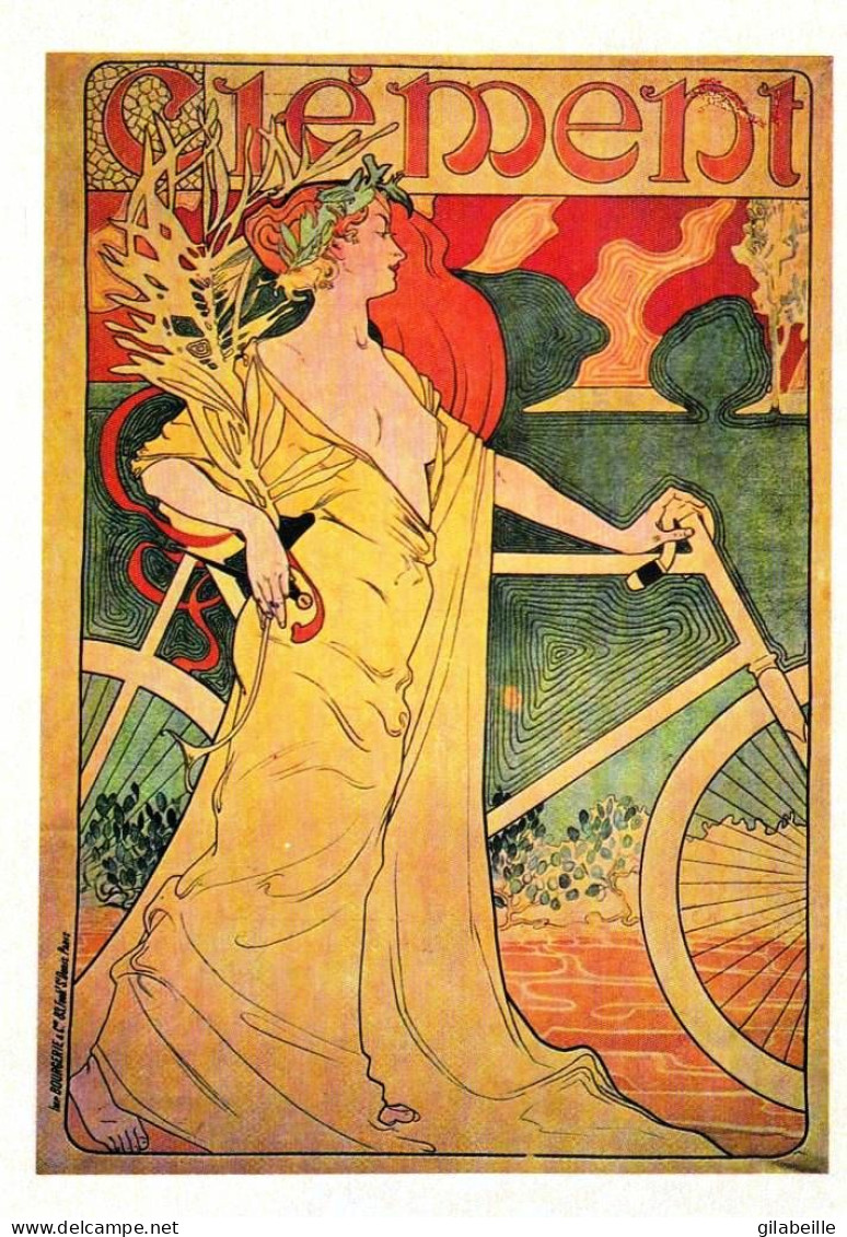Publicité - Cycles Et Bicyclettes CLEMENT - Werbepostkarten
