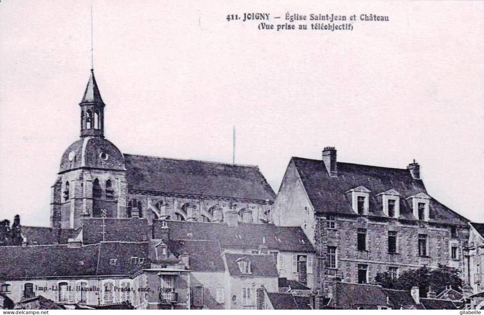 89 - Yonne -  JOIGNY -  Eglise Saint Jean Et Chateau - Joigny
