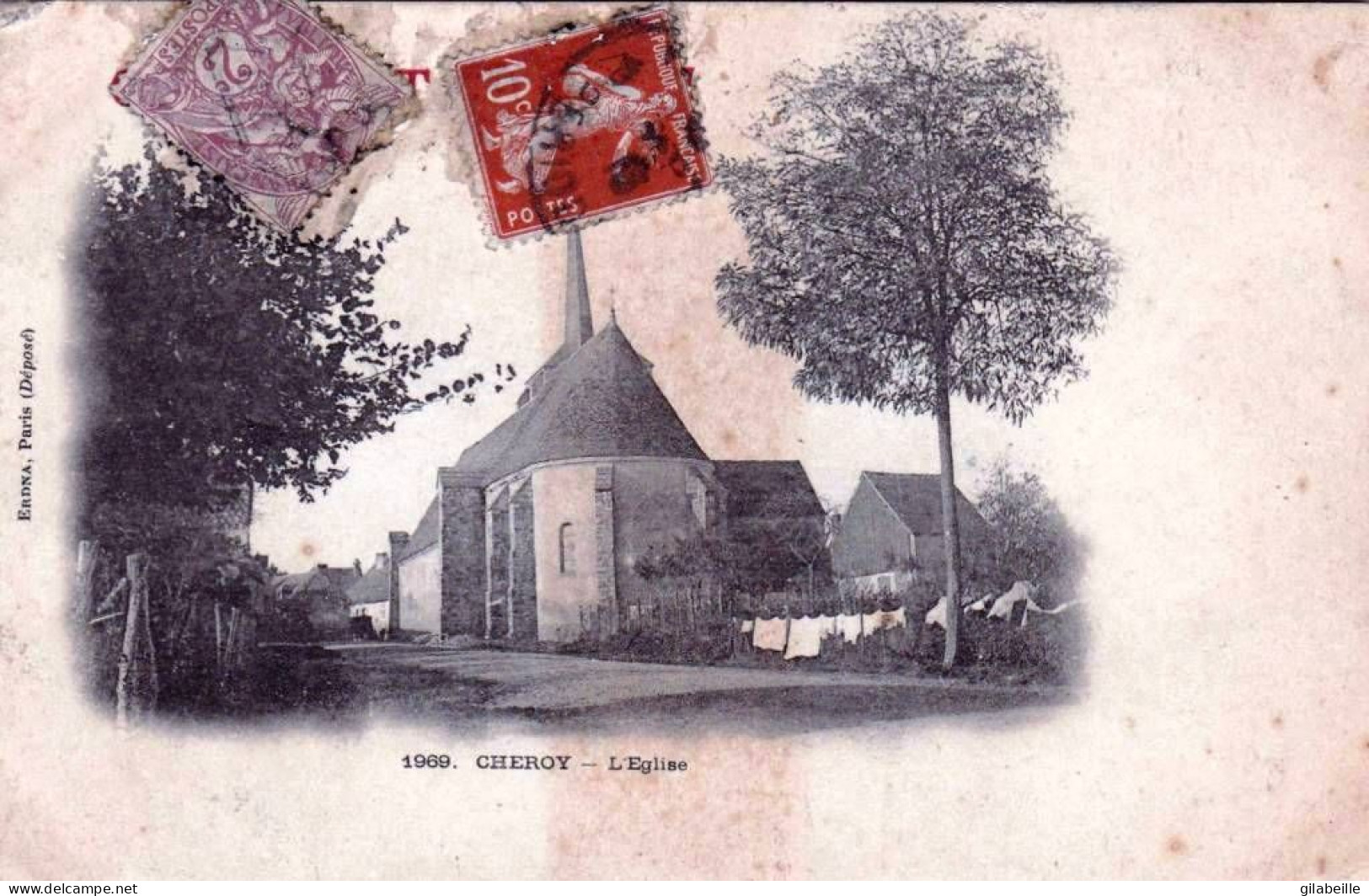 89 - Yonne - CHEROY  -  L Eglise - Cheroy