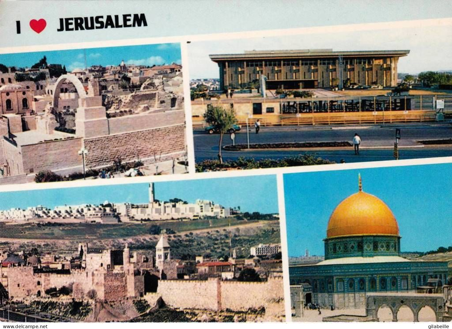 Israel - JERUSALEM - ירושלים   - I Love Jerusalem - Israel