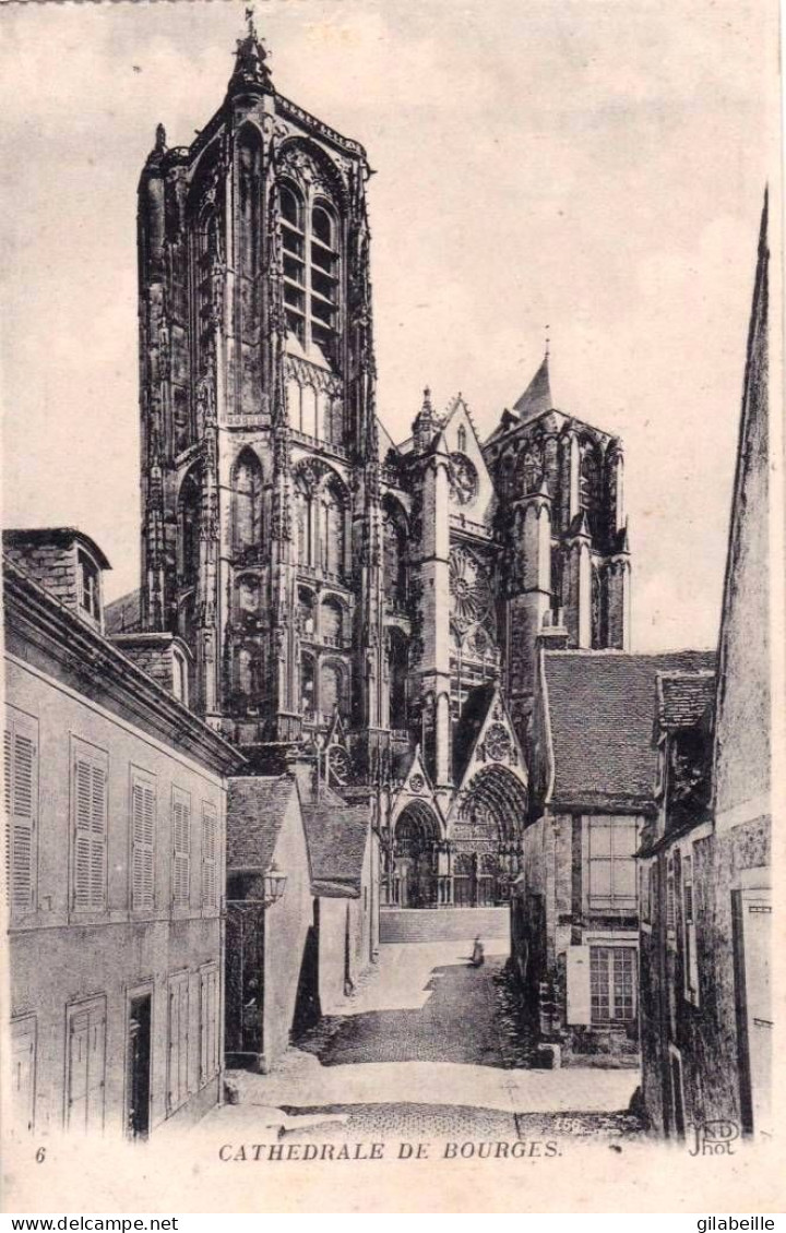 18 - Cher -  BOURGES  - La Cathedrale - Bourges