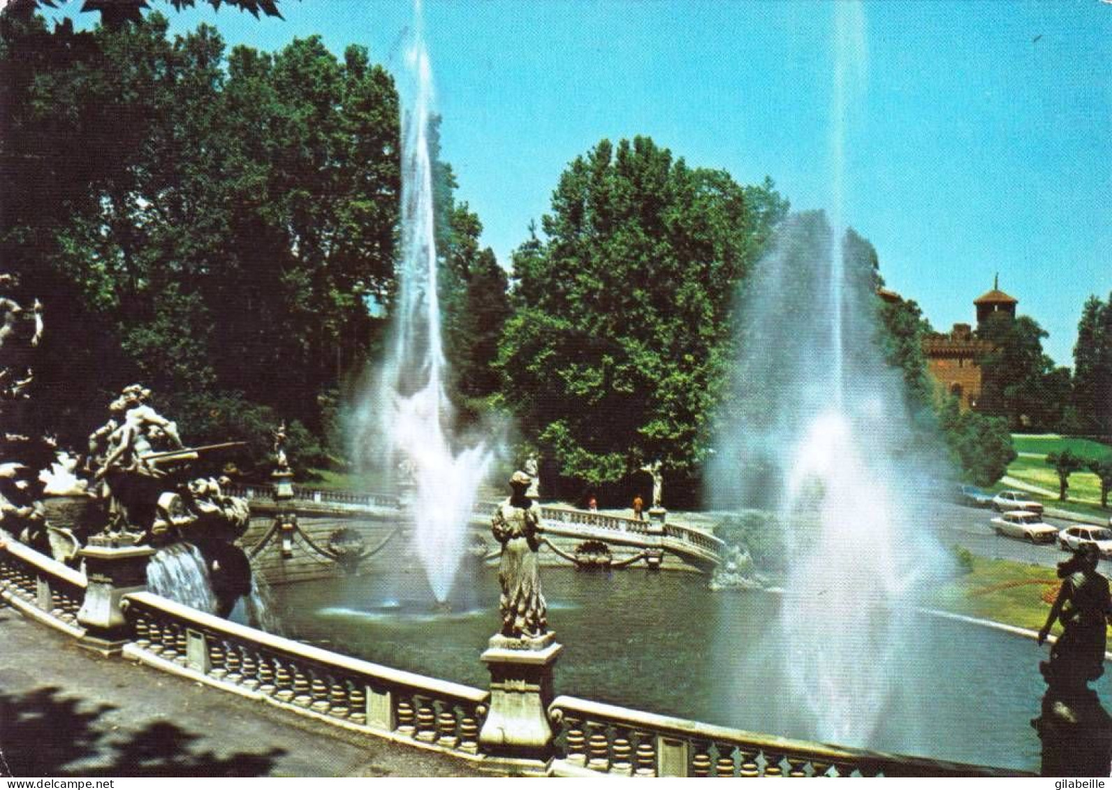 TORINO  - La Fontana Dei Giardini Dei Valentino - Places