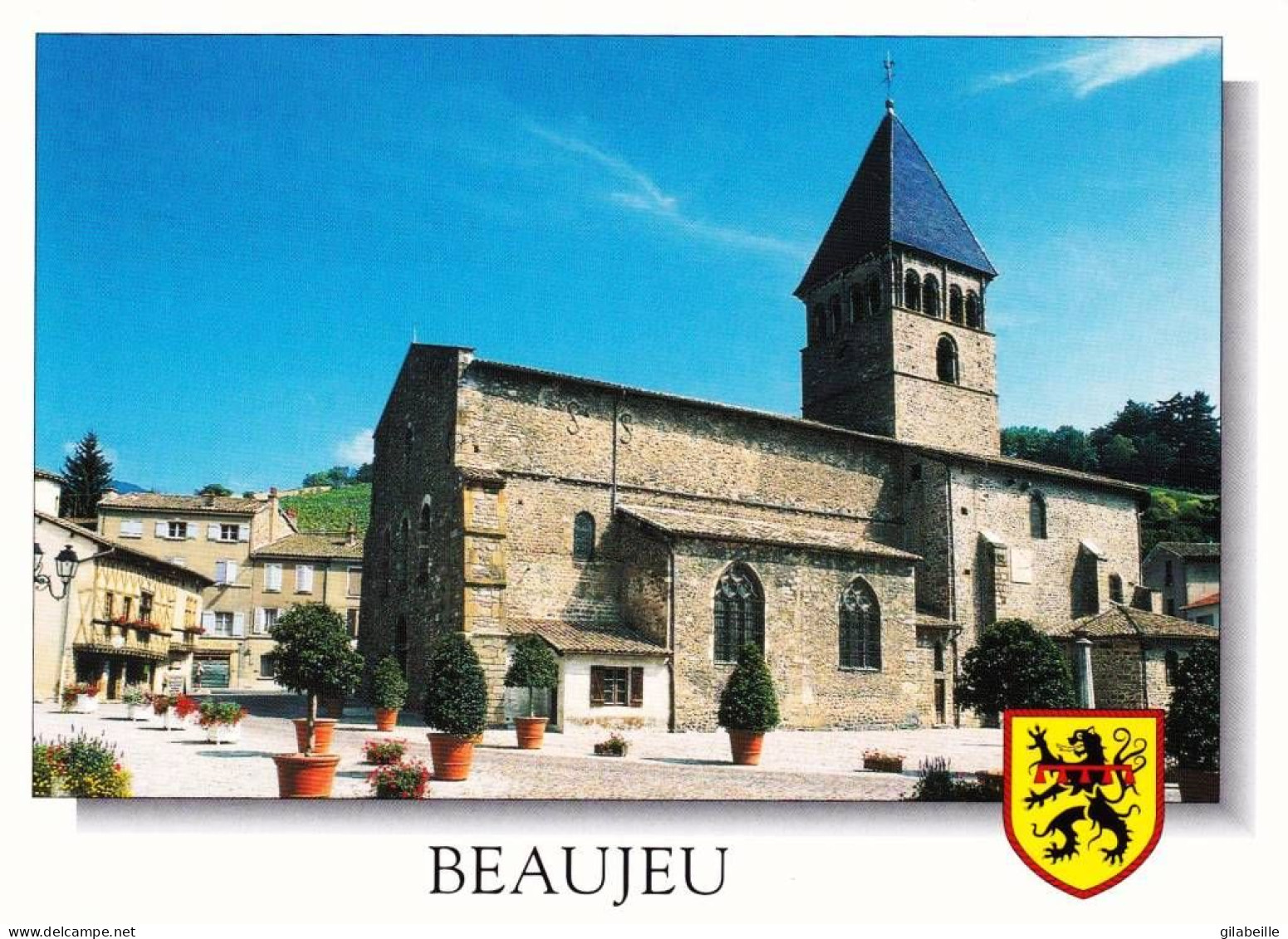   69 - Rhone -  BEAUJEU - Eglise Saint Nicolas De Beaujeu - Beaujeu