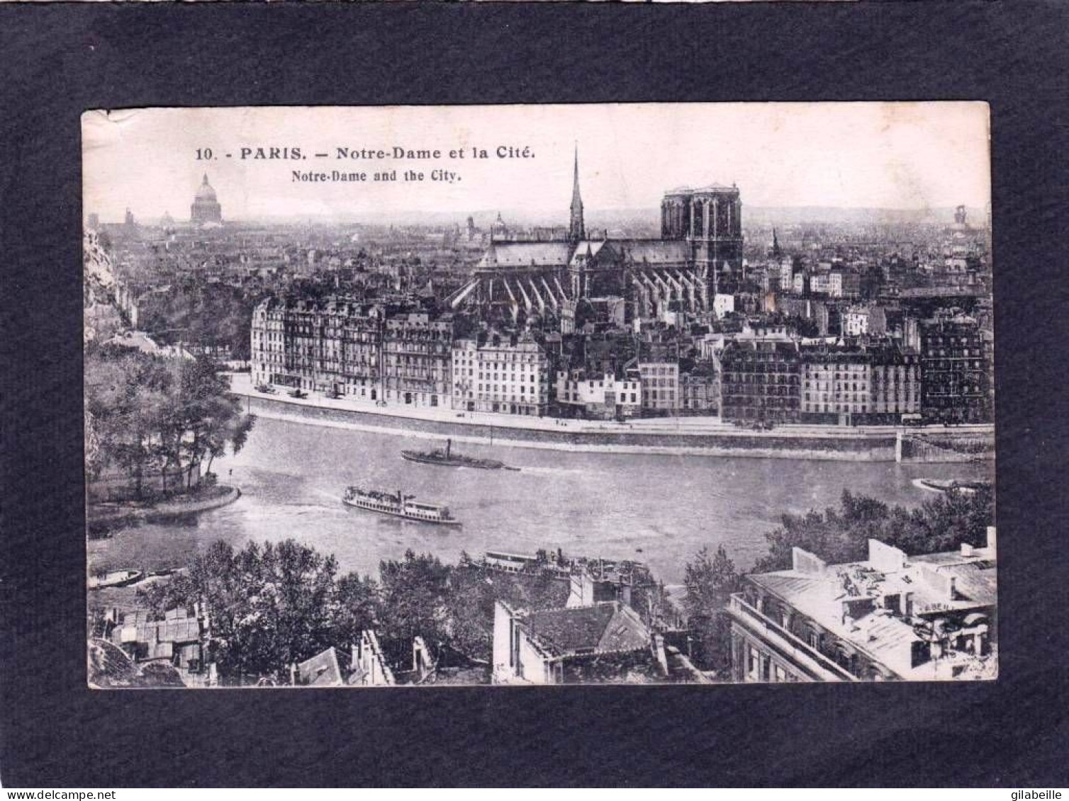 75 - PARIS  - Notre Dame Et La Cité - Notre Dame De Paris