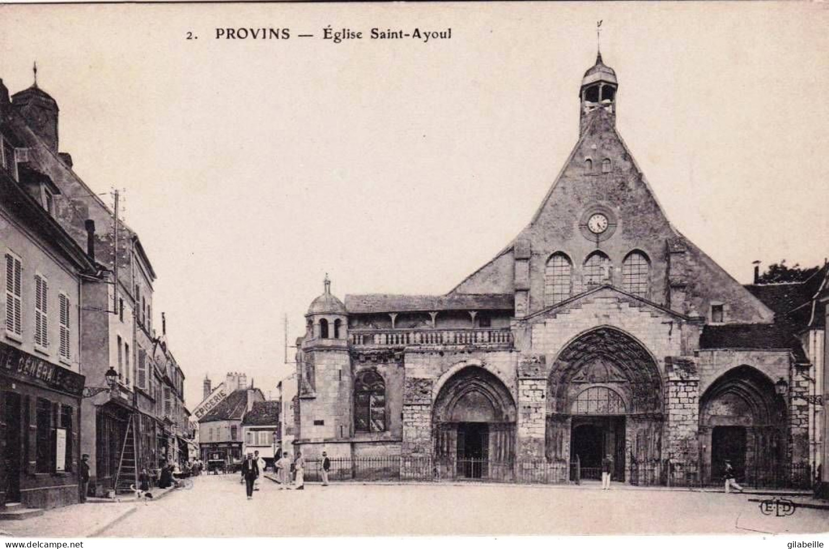 77 - Seine Et Marne -  PROVINS -  L église Saint Ayoul - Provins