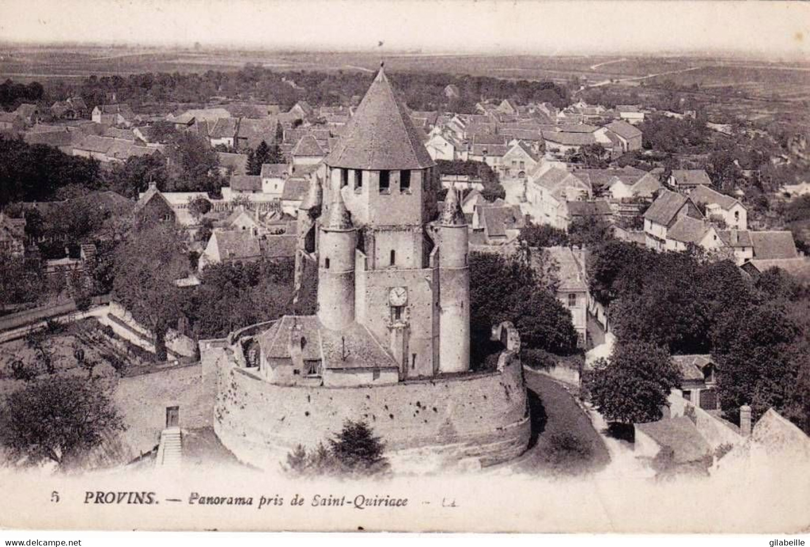 77 - Seine Et Marne -  PROVINS -  Panorama Pris De Saint Quiriace - Provins