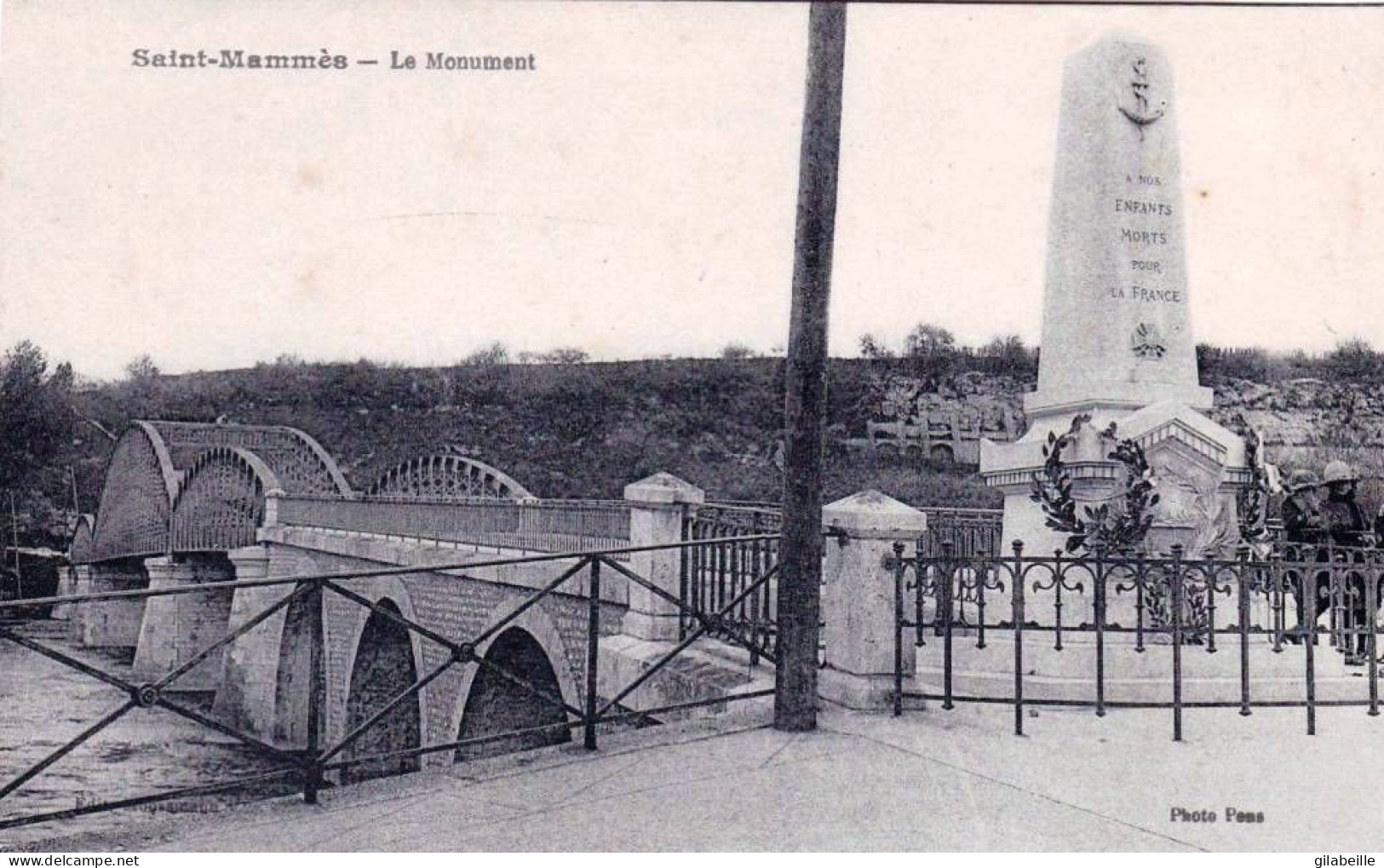 77 - Seine Et Marne -  SAINT MAMMES -  Le Monument Aux Morts - Saint Mammes