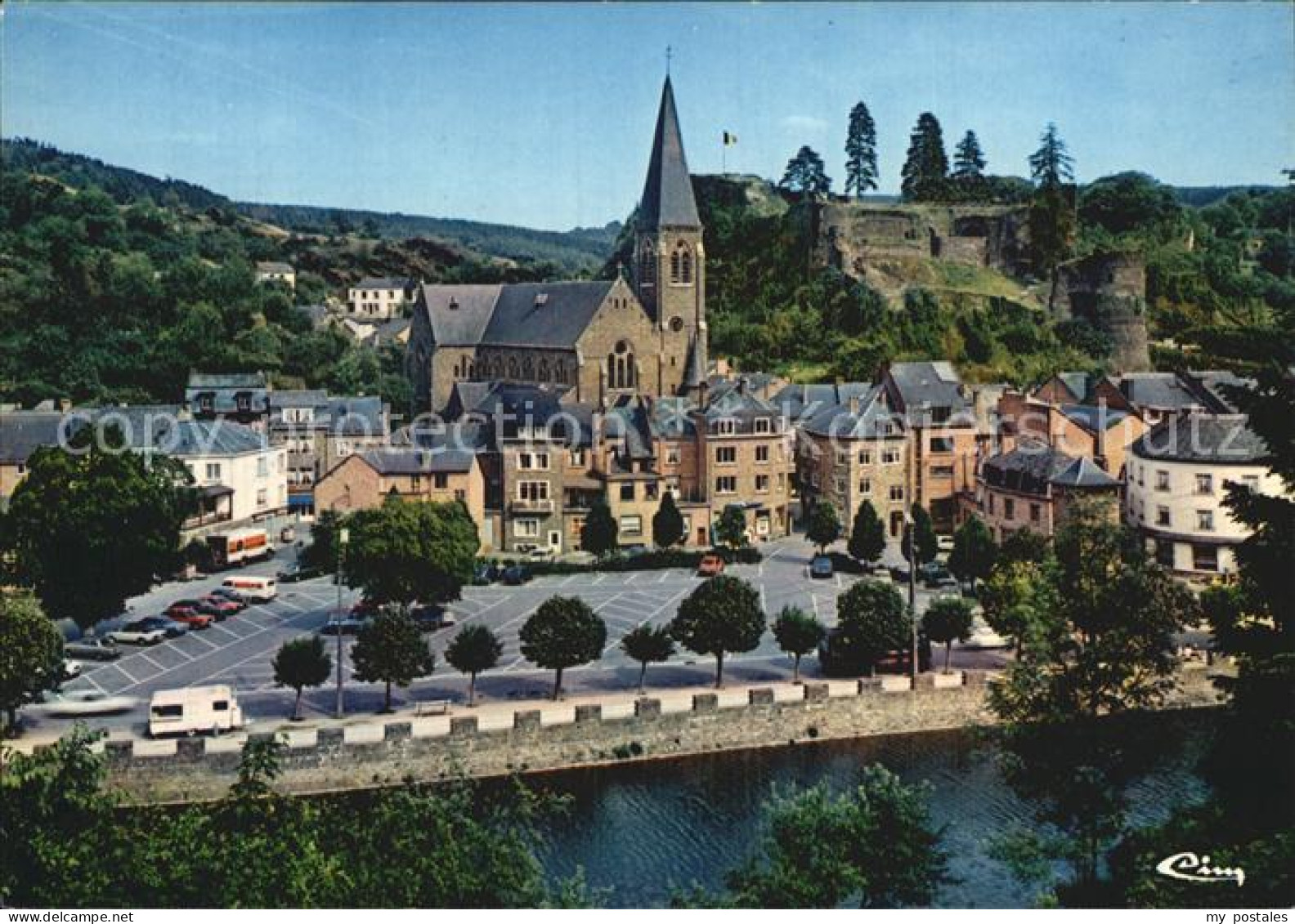 72578690 La Roche-en-Ardenne Fliegeraufnahme La Roche-en-Ardenne - Autres & Non Classés