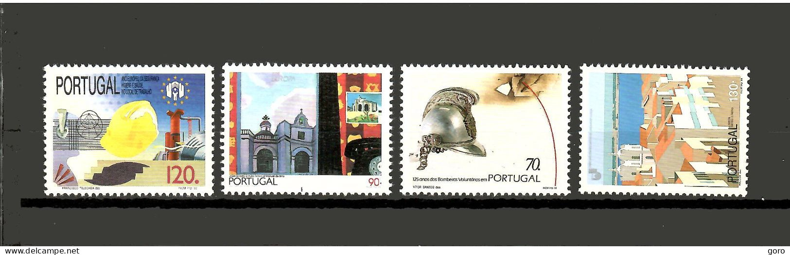 Portugal  1992-93  .-   Y&T  Nº   1925-1937-1939-1945   ** - Neufs