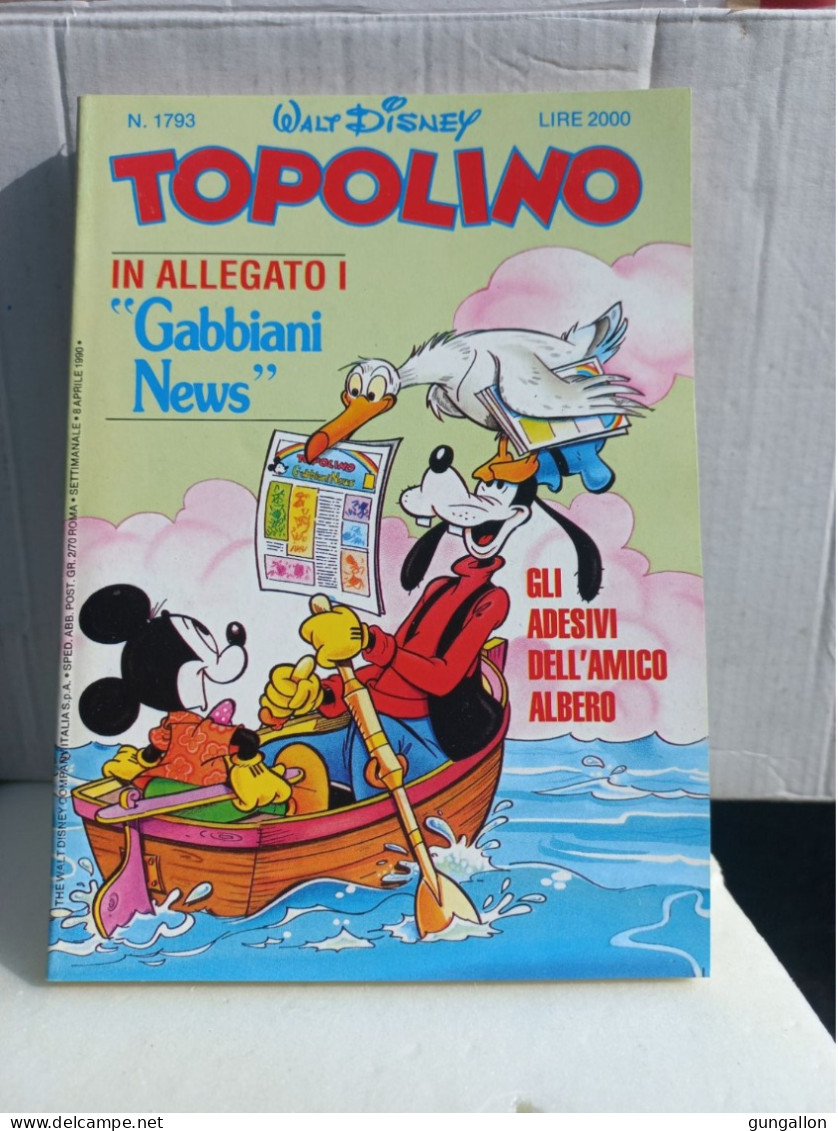 Topolino (Mondadori 1990) N. 1793 - Disney