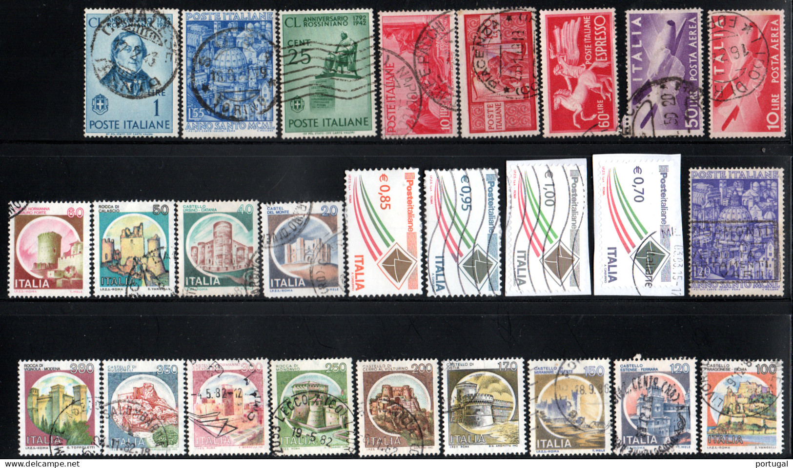 Italie ( 268 timbres ) - OBLITERE