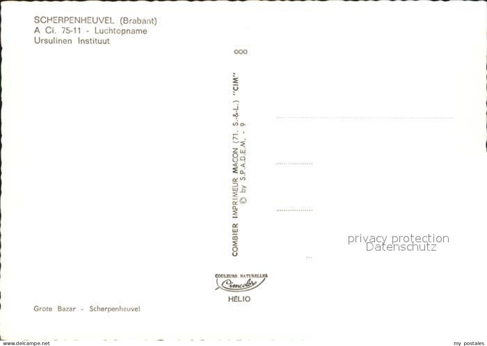 72578632 Scherpenheuvel Fliegeraufnahme Usrulinen Instituut Scherpenheuvel - Autres & Non Classés