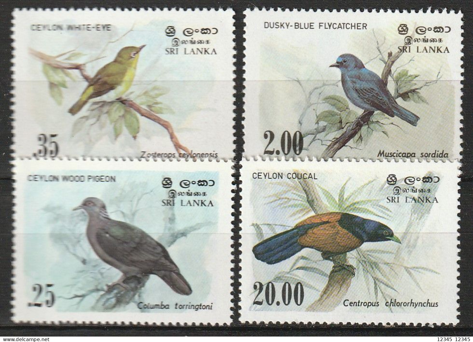 Sri Lanka 1983, Postfris MNH, Birds - Sri Lanka (Ceylan) (1948-...)