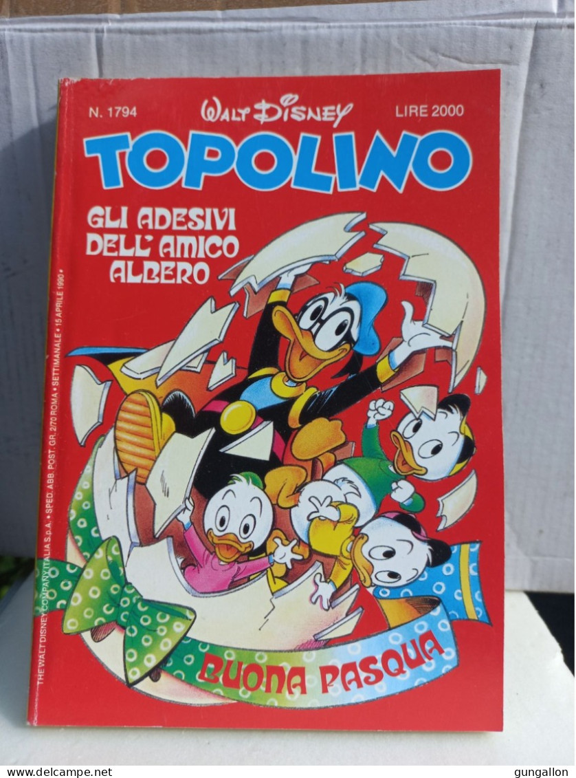 Topolino (Mondadori 1990) N. 1794 - Disney