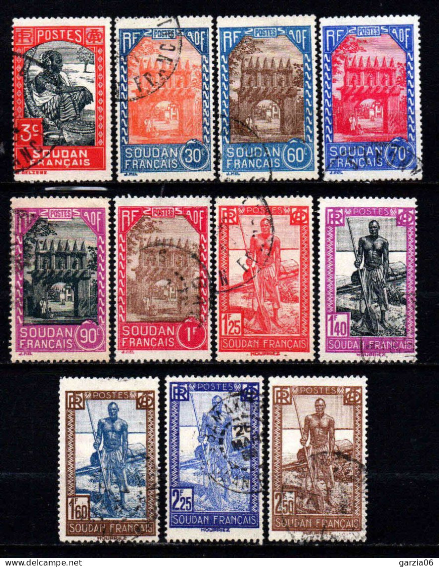 Soudan - 1939  - Nouvelles Valeurs  - N° 110 à 121 Sauf 112  - Oblit - Used - Used Stamps
