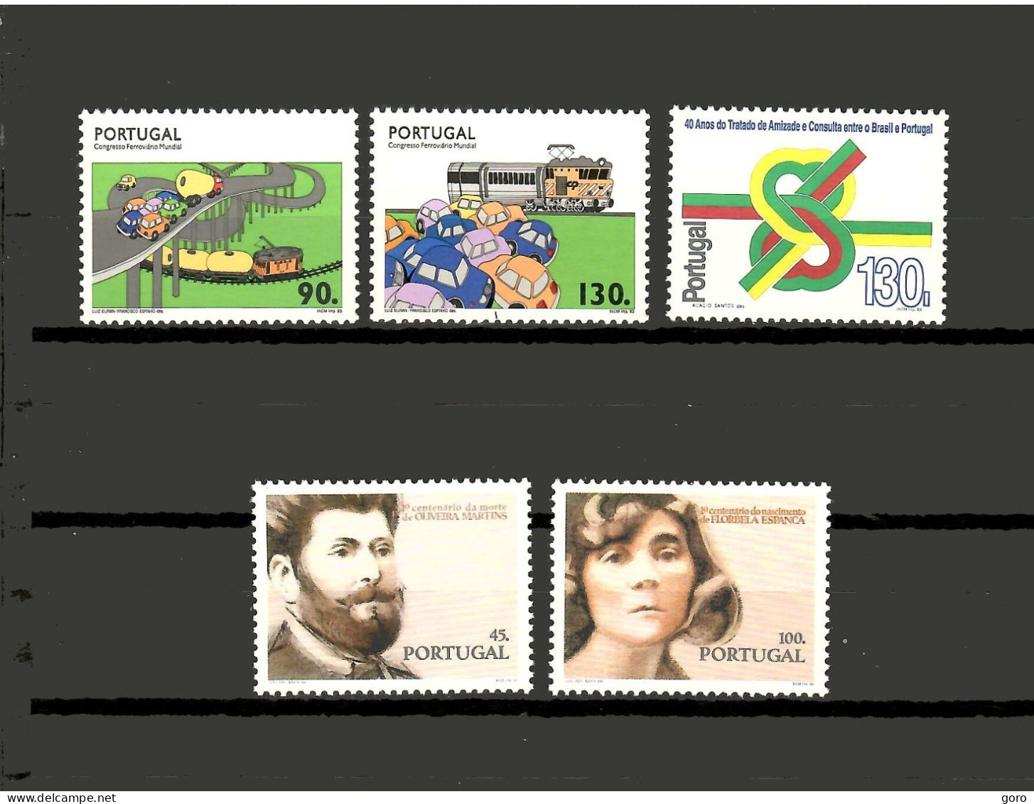 Portugal  1993-94  .-   Y&T  Nº   1956/57-1975-1980/81   ** - Unused Stamps