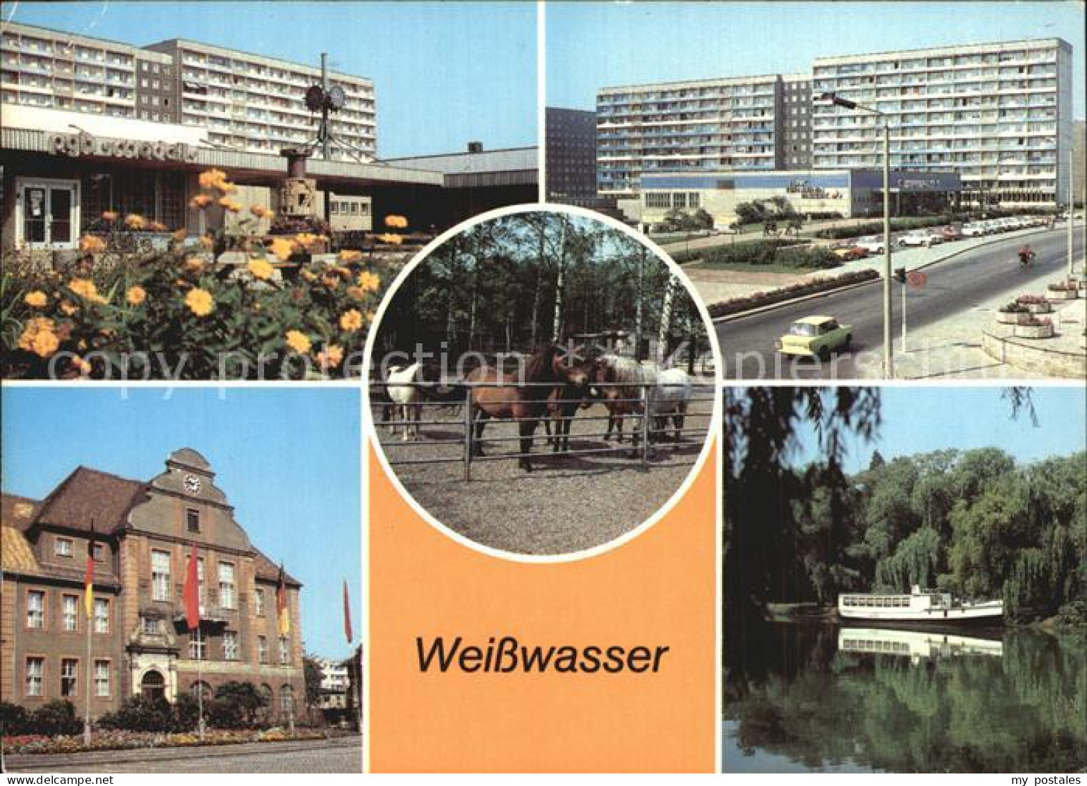 72578529 Weisswasser Wasserturm Tiergarten Rathaus Weisswasser - Weisswasser (Oberlausitz)