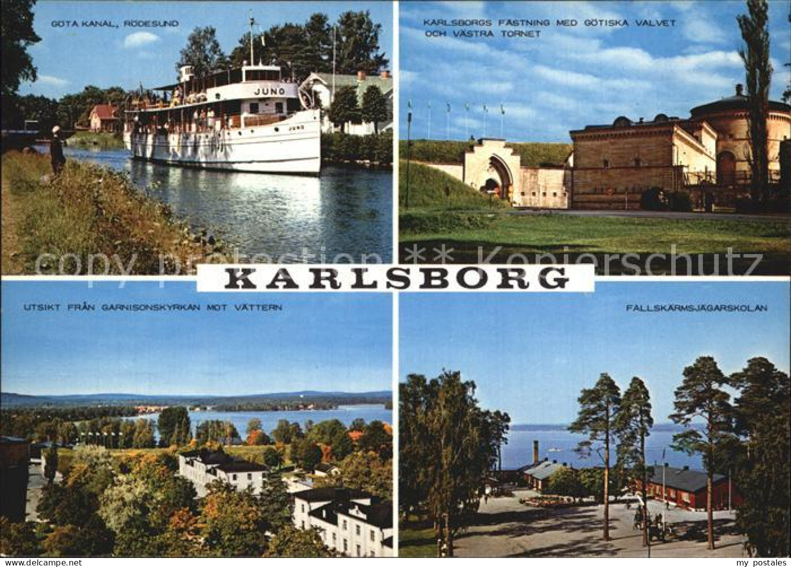 72578446 Karlsborg Goeta Kanal Vaestra Tornet Karlsborg - Suède