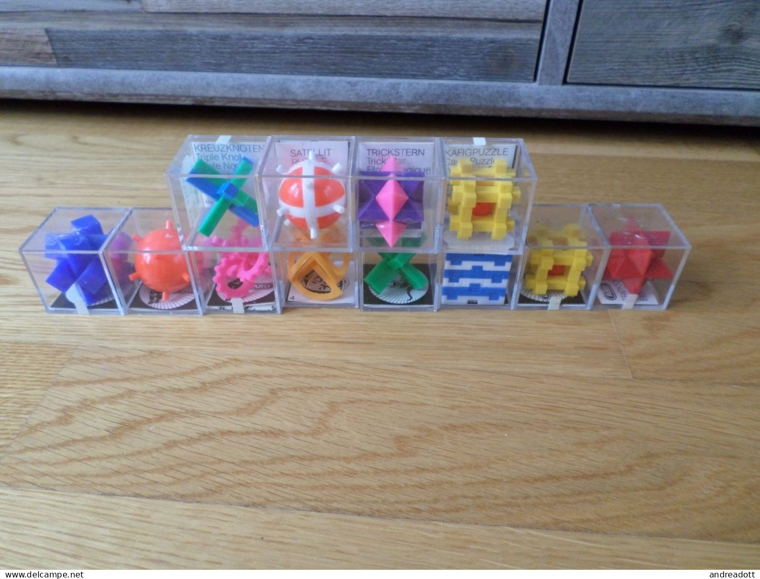 Rubik Cube - 3D-Puzzle - Original Pussy - Vintage Spielzeug - Brain Teasers, Brain Games