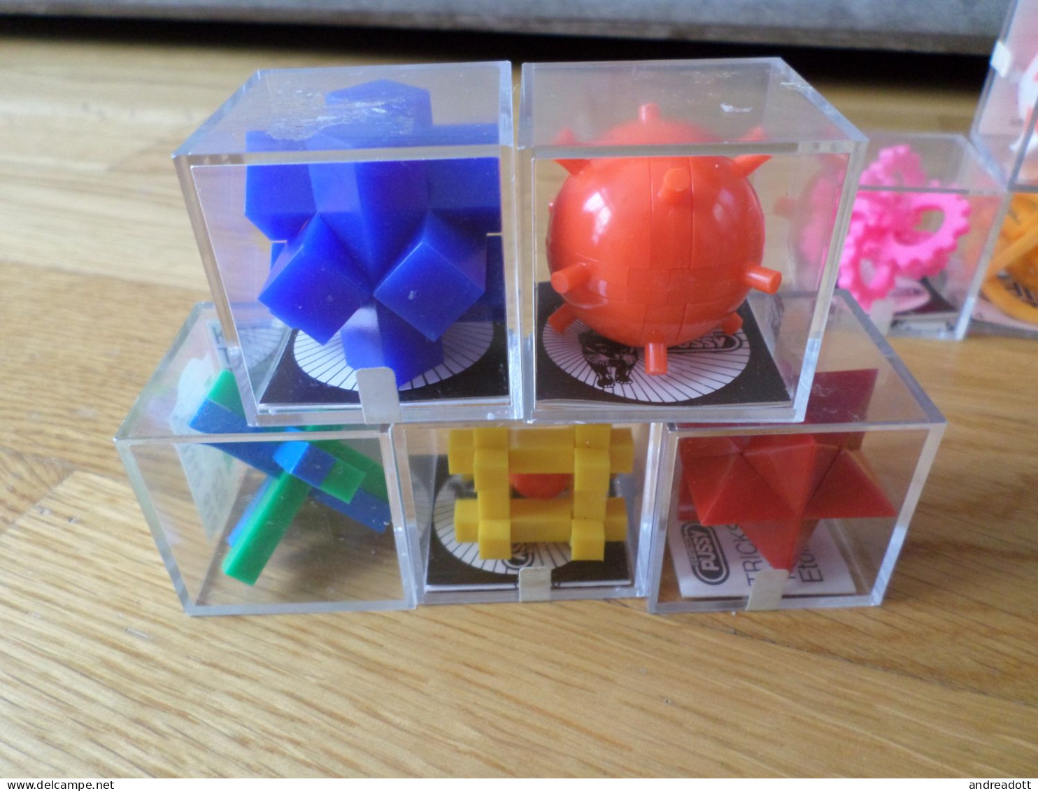 Rubik Cube - 3D-Puzzle - Original Pussy - Vintage Spielzeug - Denk- Und Knobelspiele