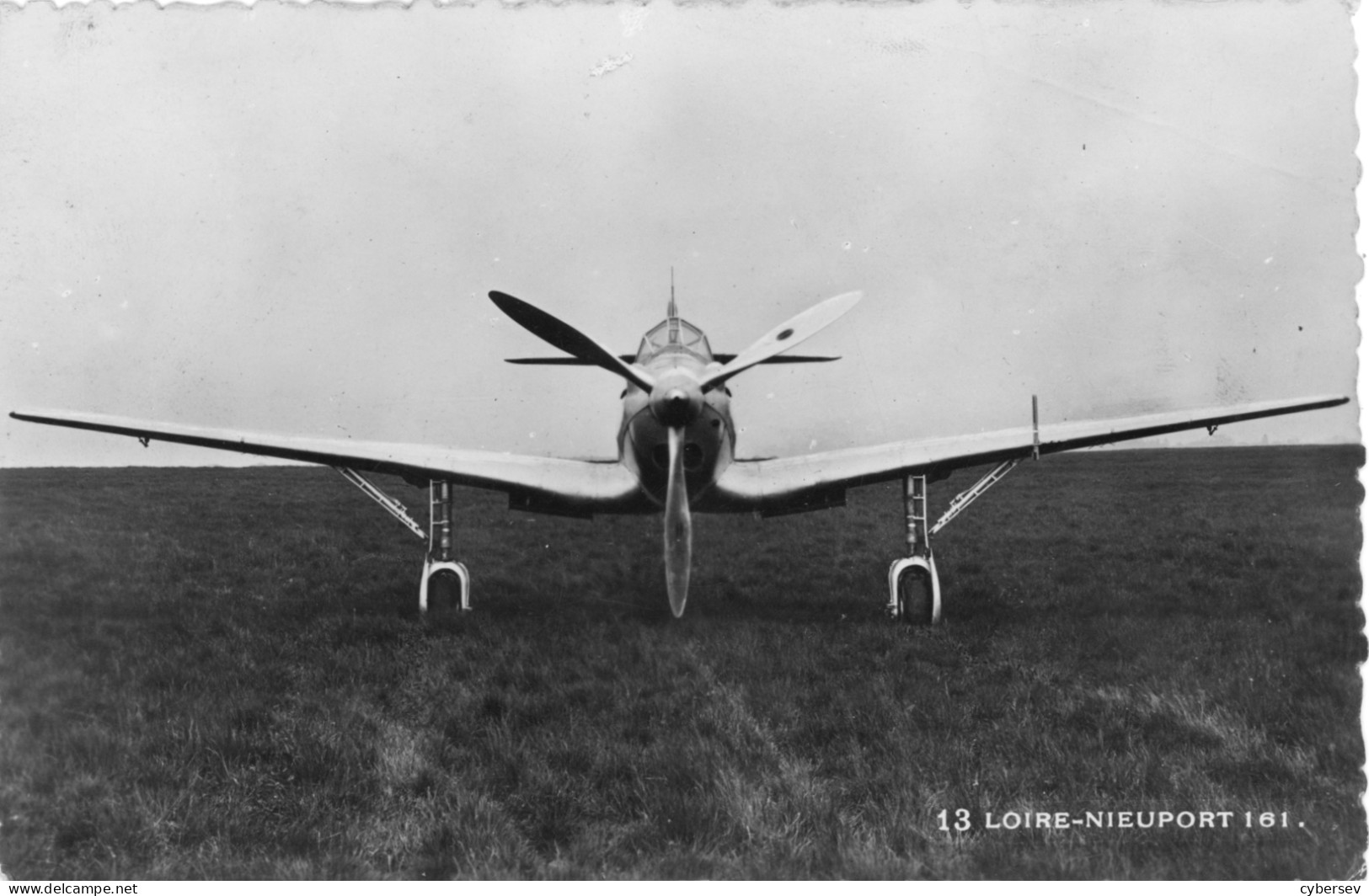 LOIRE-NIEUPORT 161 - Avion De Chasse Monoplace Entièrement Métallique, Moteur Hispano-Suiza - CPSM Petit Format - 1946-....: Ere Moderne