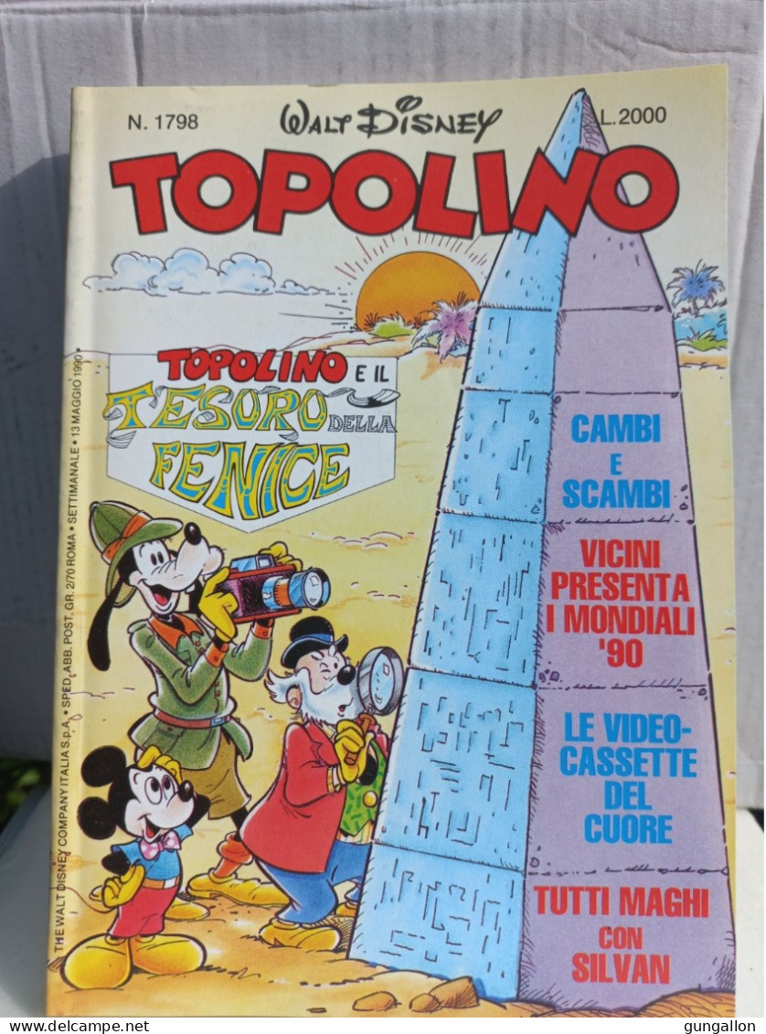 Topolino (Mondadori 1990) N. 1798 - Disney