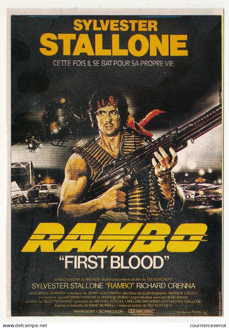 CPM - "Rambo" - Sylvester Stallone - Plakate Auf Karten