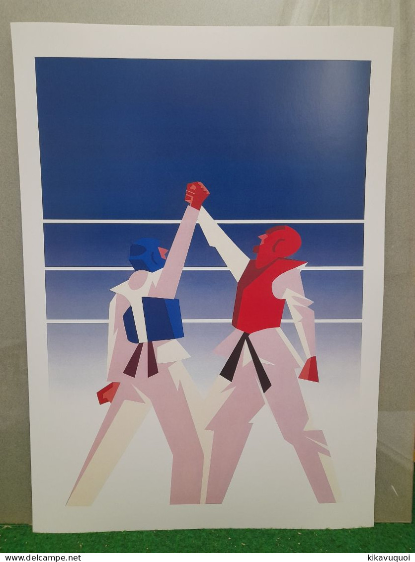KARATE - RETRO VINTAGE - AFFICHE POSTER - Other & Unclassified