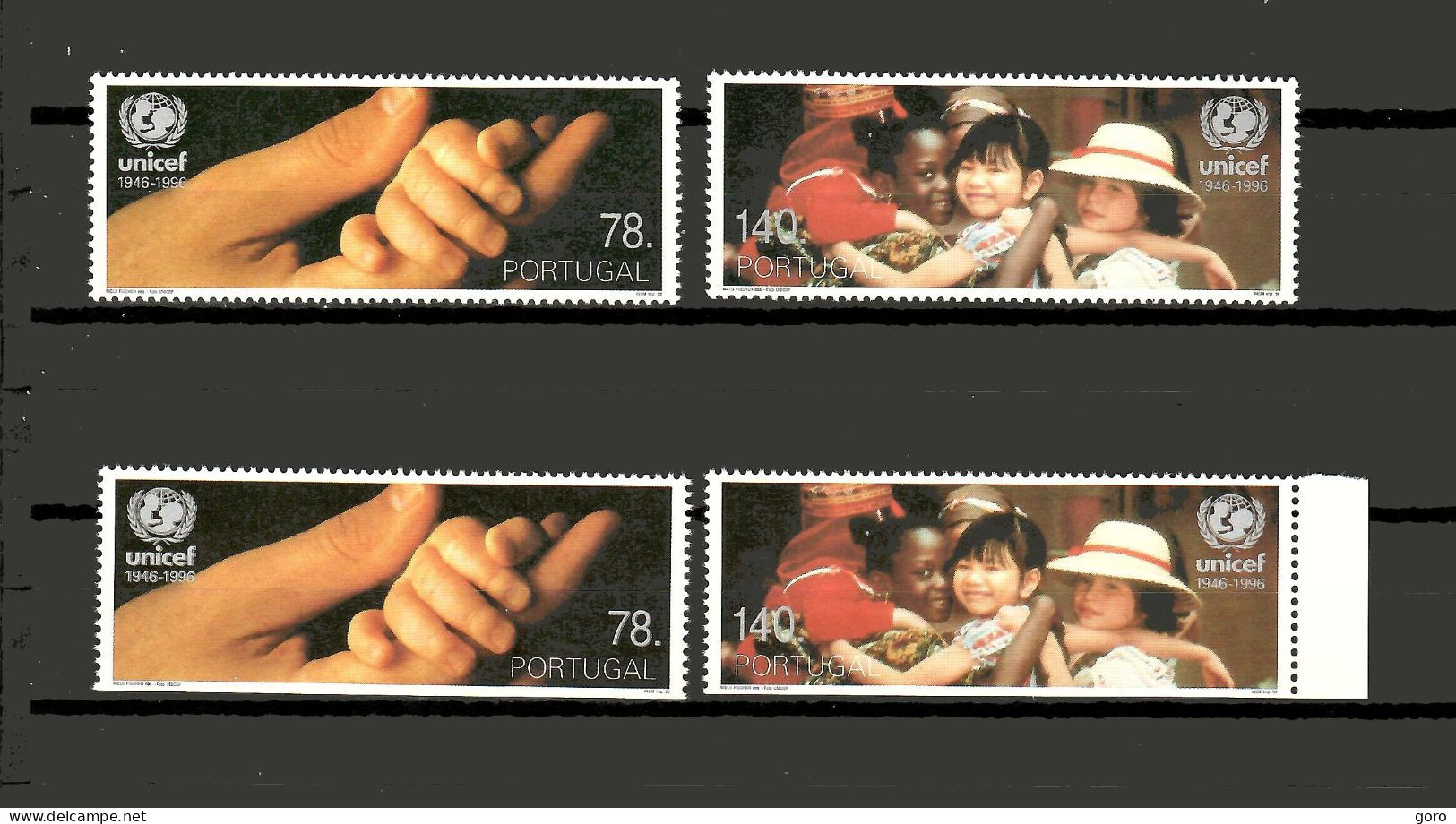 Portugal  1996  .-   Y&T  Nº   2092/93-2092a/2093a   ** - Unused Stamps