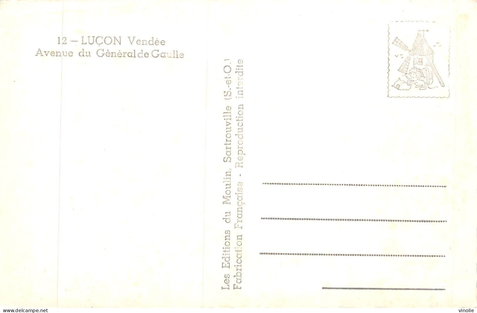 P-24-Mi-Is-2131 : LUCON. AVENUE DU GENERAL DE GAULLE - Lucon